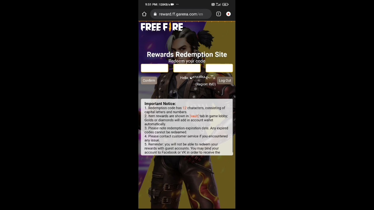 FREE FIRE REDEEM CODE | FFAC LIVE REDEEM CODE GIVEAWAY | 28 NOVEMBER