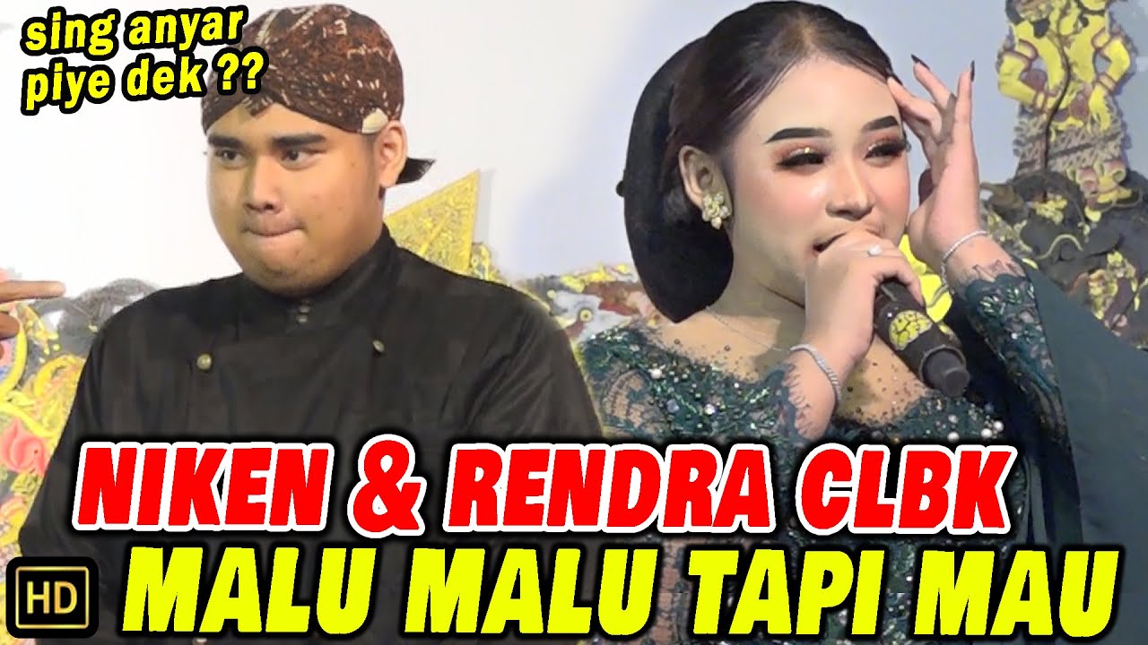 Niken Salah Tingkah Ketemu Mas Rendra (Putra Ki Rudi Gareng)