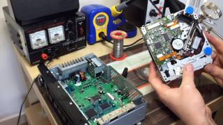 Jaguar CD Player audio aux-in mod, only for cars with ALPINE equipped cars