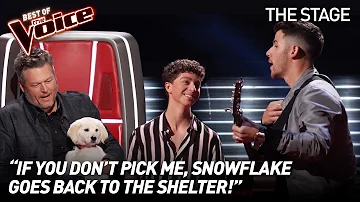 Tate Brusa sings ‘Perfect’ by Ed Sheeran | The Voice Stage #26
