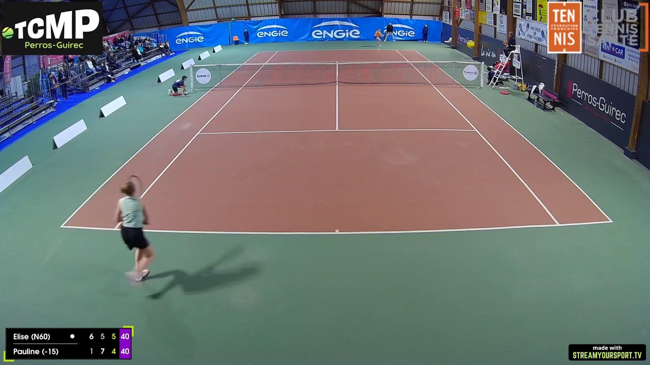Court 2 : Elise (N60) 🆚 Pauline (-15)