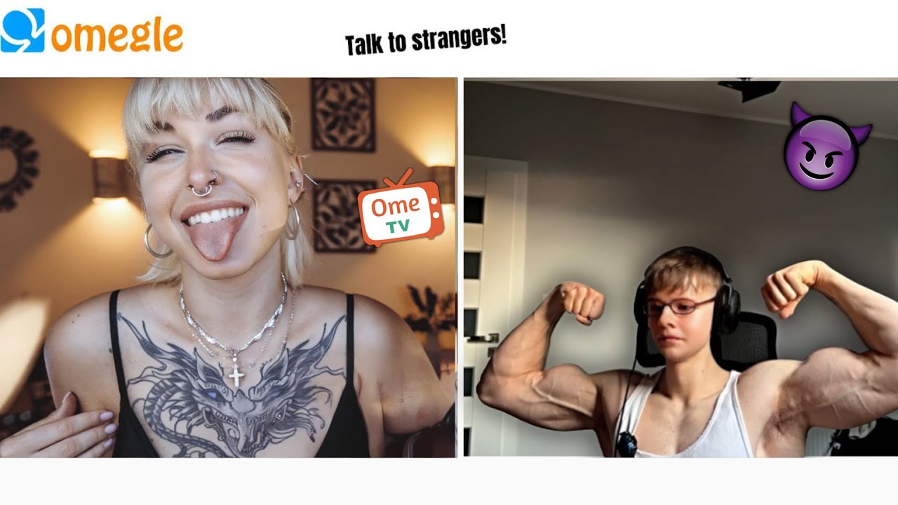 UMIĘŚNIONY NASTOLATEK PRANK NA OME TV part 4