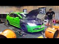 K20a fd2 on dyno