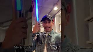 i woke up at 6am just to get this lightsaber in galaxy's edge