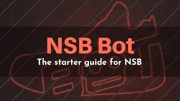 Starter guide for NSB Bot!