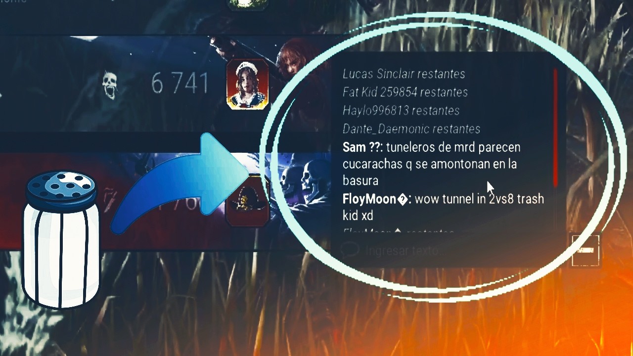 Los Survs Se Pusieron Toxicos Al Final 😳  #deadbydaylight