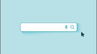3d search bar intro template, copyright free. Download template.