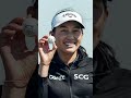 How Jeeno Thitikul marks her golf ball. #chrometour #lpga #golf