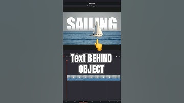 Put Text BEHIND an Object - DaVinci Resolve