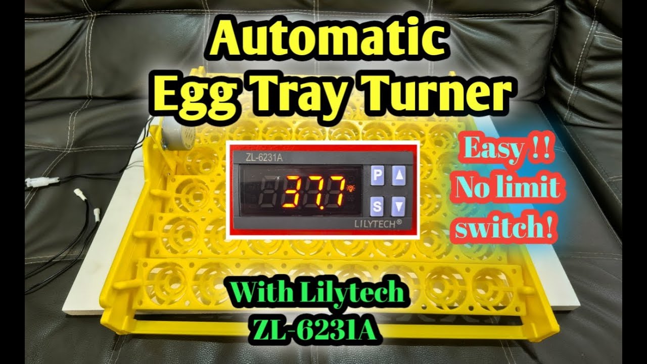 Lilytech ZL6231A with 56 Egg Tray Turner