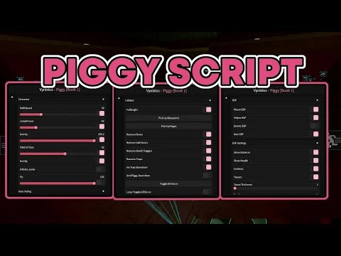 PIGGY SCRIPT HACK GUI 2023 ROBLOX FREE HACK PIGGY