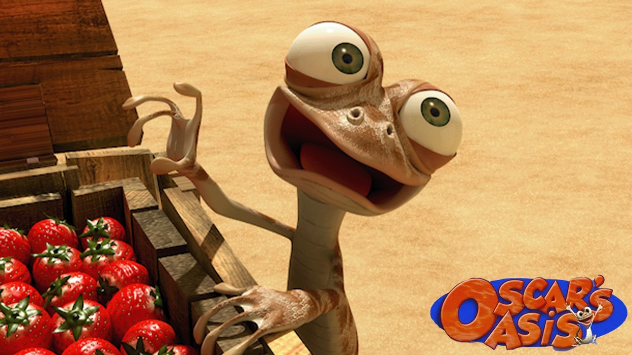 Oscar Wants to Have a Strawberry | Oscar's Oasis Funny Kids Cartoons