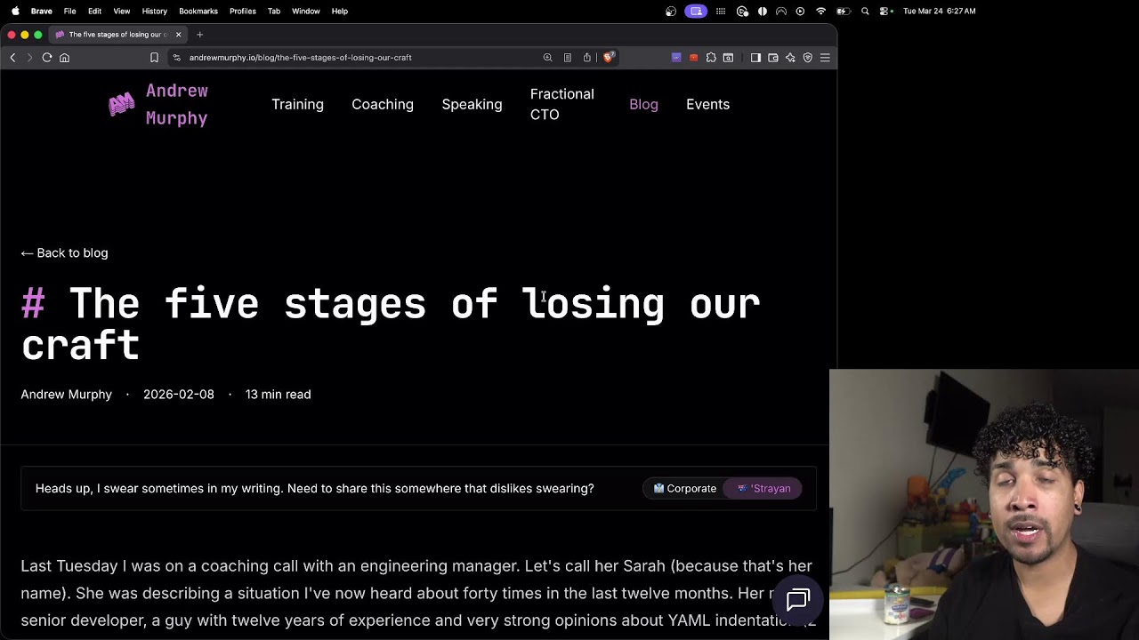 Losing Our Craft As Mobile Developers