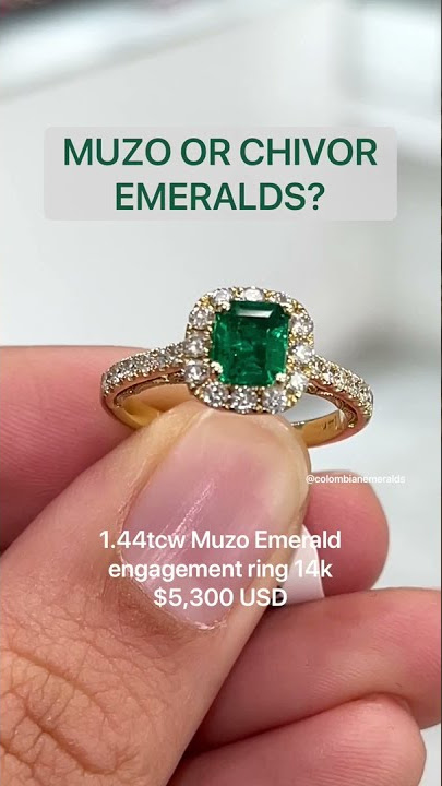 Muzo emerald vs Chivor emerald quality