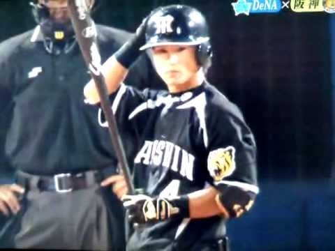 2013/09/03 阪神 上本博紀 1号3ﾗﾝHR