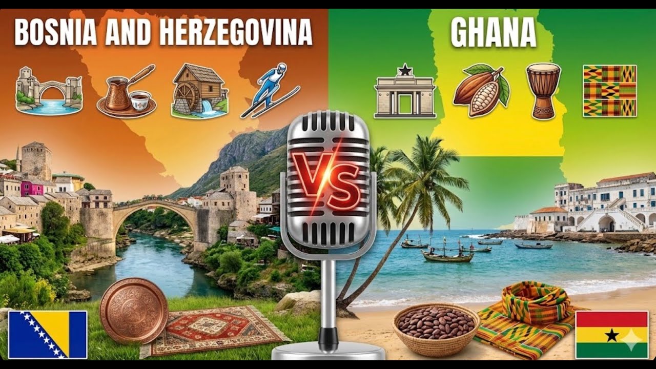 Bosnia vs Ghana: The Balkan Soul vs The Gateway to Africa