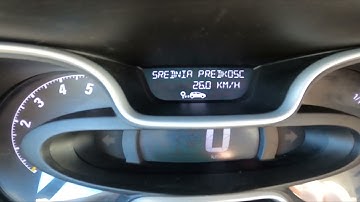 How to Find and Reset Average Speed Info Opel Vivaro B ( 2014 – 2019 )