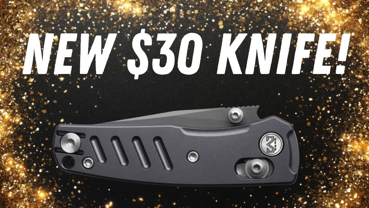 Крутой новый нож за 30 долларов!