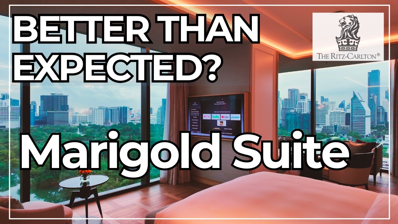 The Ritz-Carlton Bangkok 🇹🇭 | Is the Marigold Suite Worth It? Club Lounge, Breakfast & Pool [4K]