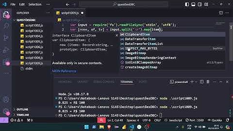 beecrowd | 1009 - Salário com Bônus - usando JavaScript