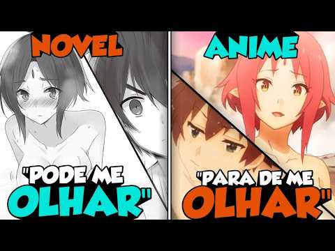 The BIGGEST DIFFERENCES between the Konosuba LIGHT NOVEL and ANIME (Part 4)