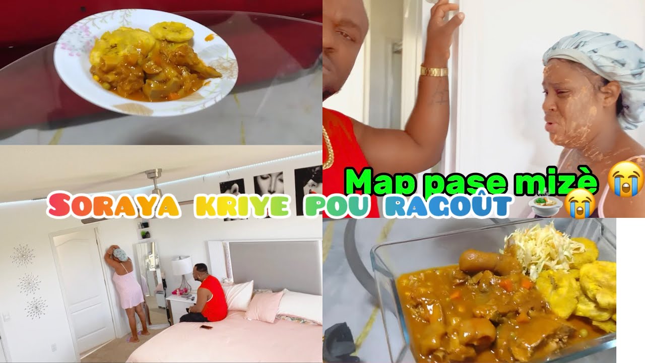 Divo wè kamera Li benyen m ak farine ak sos tomate rèl met pye😭😭gade mizèm letenel🙏