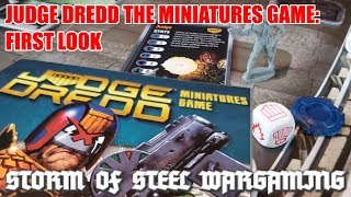 Judge Dredd Miniatures Game: First Look | Storm of Steel Wargaming