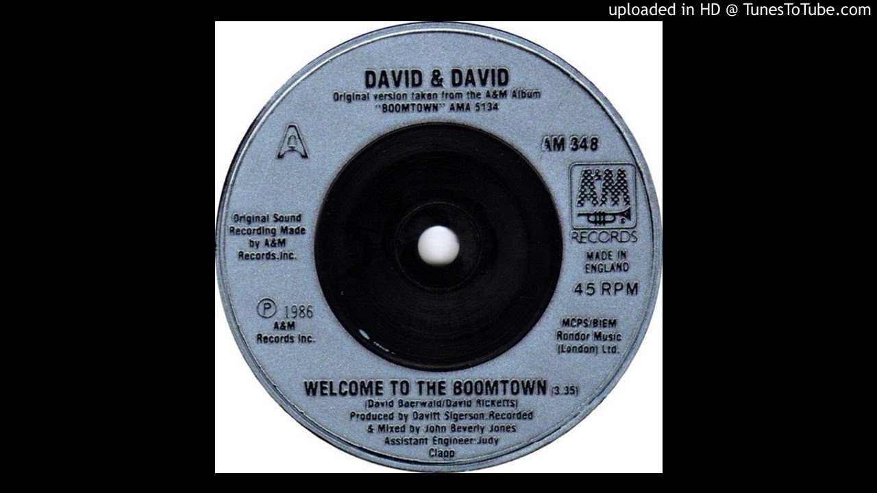 David & David - Welcome to the Boomtown 1986 HQ - YouTube