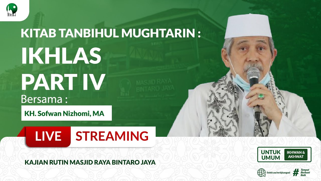 🔴[LIVE] KITAB TANBIHUL MUGHTARIN 