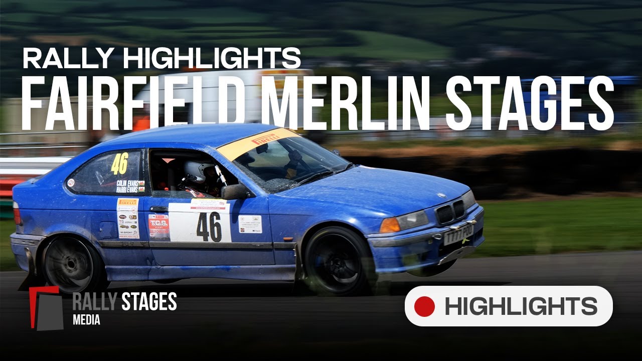 Merlin Stages Rally Highlights at Pembrey | Wet Weather, 2-Wheel Action & Flat-Out Rallying!