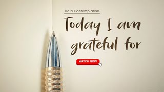 Daily Reflection - Finding Joy in Life's Simple Pleasures