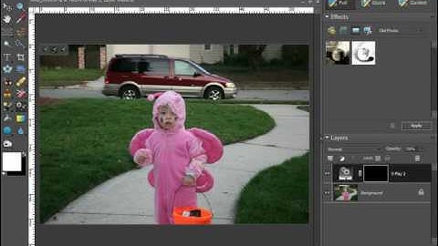 Photoshop Elements Tutorial The Smart Brush Tools Adobe Training Lesson 6.10