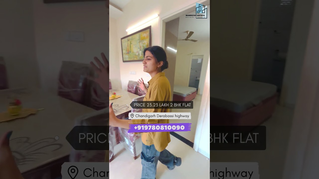 आप का अपना FLAT सिर्फ 23.23 lakh में | PRIME LOCATION IN DERABASSI | Mr. True Deal