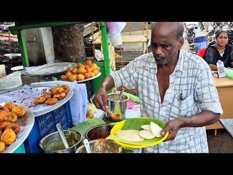 Guntur Autonagar Breakfast Egg Dosa Sambar Idly Onion Dosa Bonda Indian Street Foods