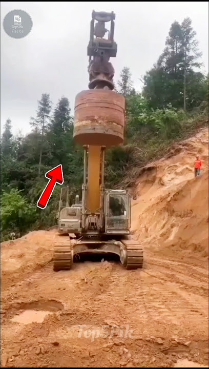 Insane Machine That Levels Soil Instantly! 😱 #shorts
