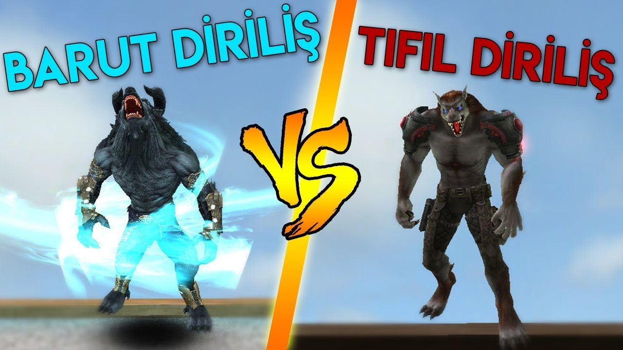 BARUT DİRİLİŞ VS TIFIL DİRİLİŞ !! HANGİ KARAKTER DAHA GÜÇLÜ ? - WOLFTEAM