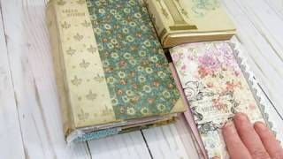 Shabby Chic Journal- With Hollow Back Spine!!