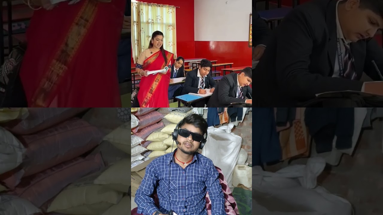 Jab principal ka beta apki class m ho