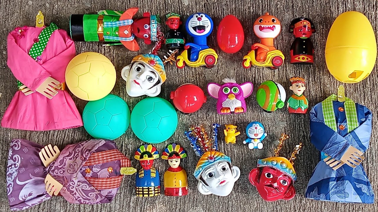 Temukan Banyak Ondel Ondel Betawi, Ondel Ondel dalam Telur, Ondel Ondel Jatuh