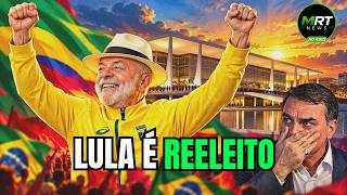 🔴 25/10/2026 - Especial Eleições 2026: Lula vira e é eleito presidente pela 4ª vez