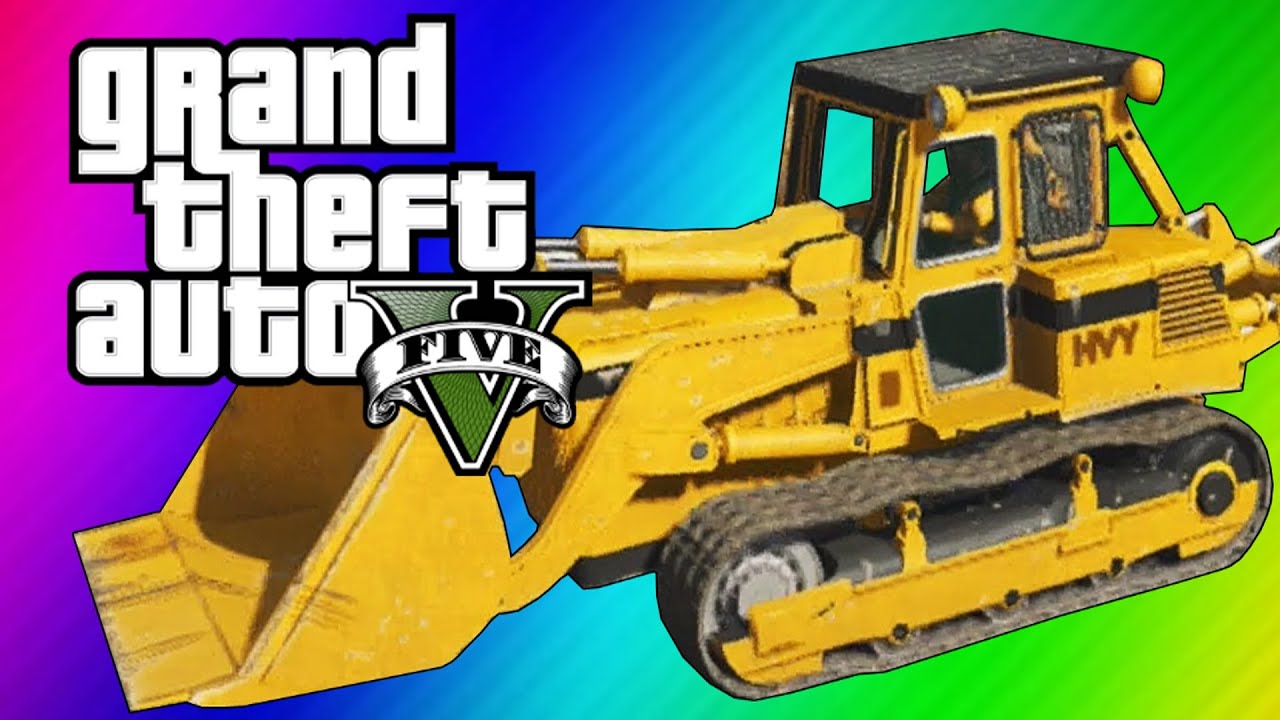 GTA 5 Online 2 Fun Jobs! Pool Divers & Vehicle Bouncy Castle! (GTA 5