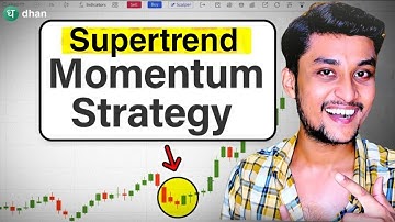 MTF Trading Strategy | Supertrend Momentum Strategy Using MTF | Margin Trading Facility + Supertrend