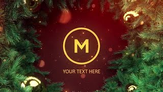 Christmas Logo Opener After Effects Templates