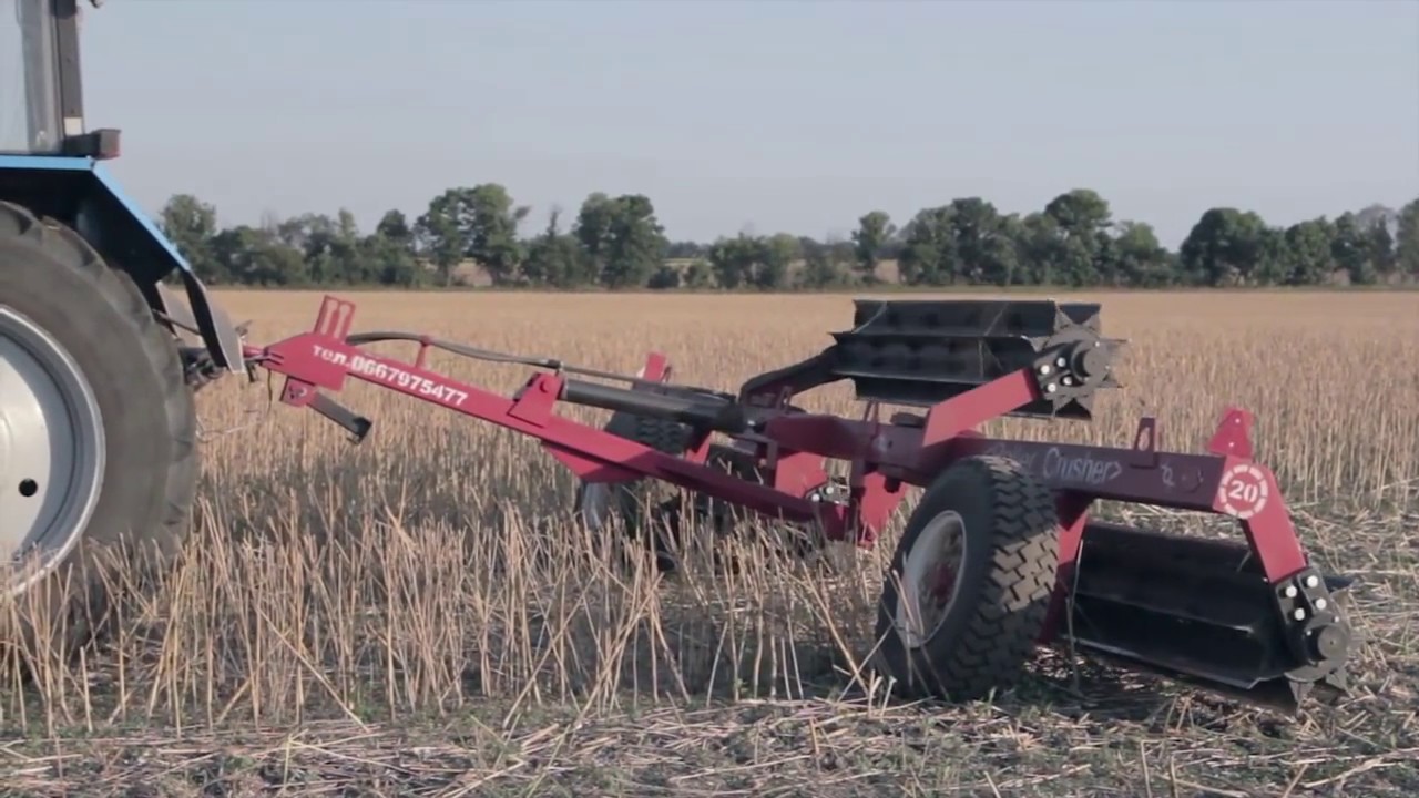 МУЛЬЧИРОВАТЕЛЬ, РОЛИКОВЫЙ ИЗМЕЛЬЧИТЕЛЬ - ROLLER CRUSHER (RC-6/8) РАСТИТЕЛЬНЫХ ОСТАТКОВ