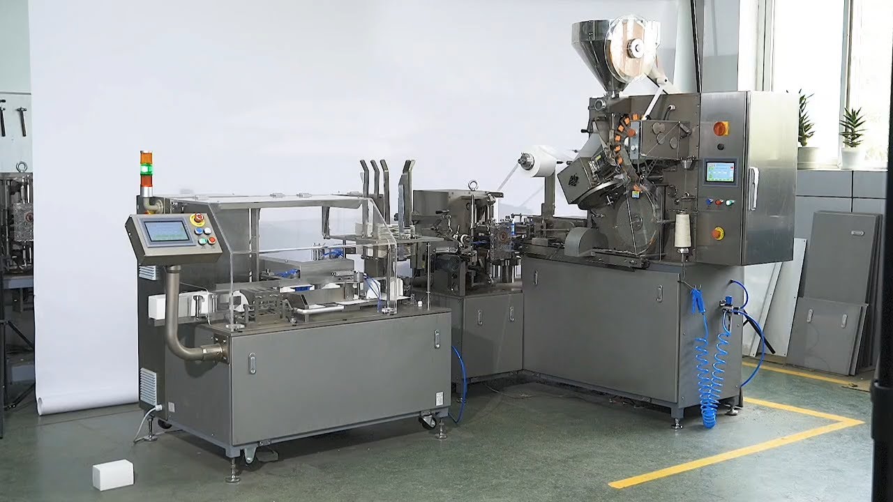 DXDD21 Tea Bag Packing Machine + DXHB20 Cartoning Machine