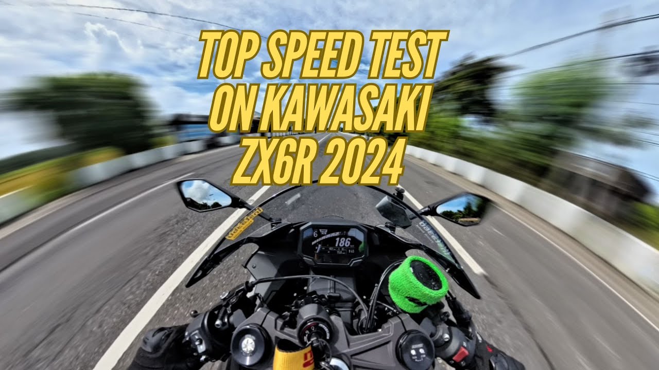 [4K] TOP SPEED TEST ON THE ZX6R 2024! ASMR! - YouTube