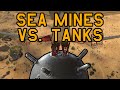 DROPPING SEA MINES ON TANKS - Mines in War Thunder - OddBawZ