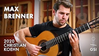 Francisco Tárregas Estudio Brillante De Alard Performed By Max Brenner On A 2020 Christian Koehn