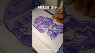 WAIT FOR THE FALLEN ANGEL… 😇😳 I Drew Hana Kurusu (Angel) in 60 Seconds — ⚡✨ #JJK #AnimeArt #Shorts