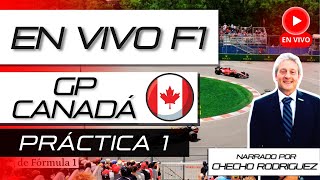 🔴 En VIVO Práctica 1 GP Canadá [FP1] F1 || FÓRMULA 1 EN VIVO 2024 || En Vivo Canada #f1 #checoperez